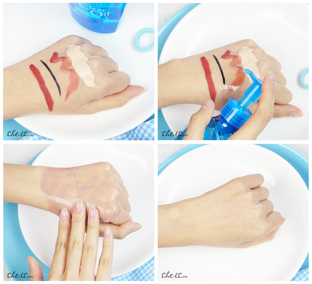 Dầu có thể tẩy sạch hoàn toàn những sản phẩm makeup cứng đầu nhất