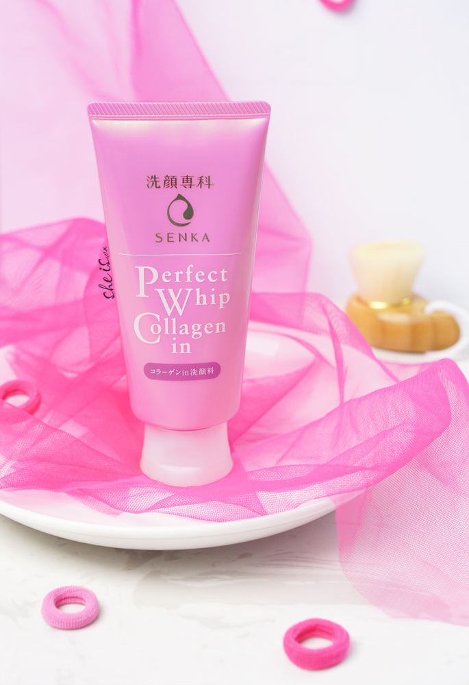 Phiên bản chai màu hồng có bổ sung thêm collagen
